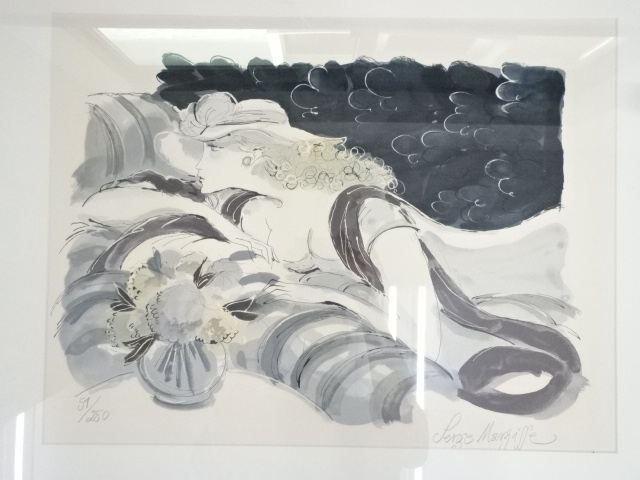 5635451: SERGE MARJISSE / FRAMED LITHOGRAPH / PORTRAIT 51/250 | eBay